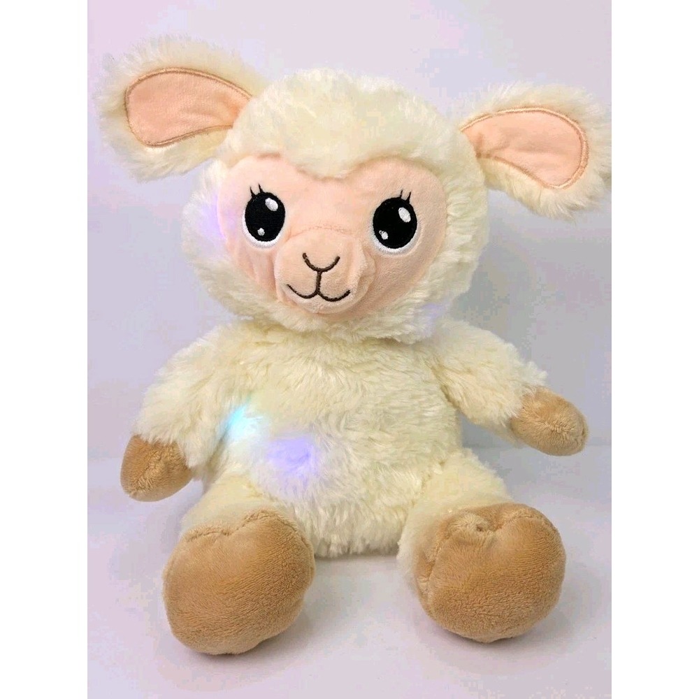 Jay@Play Lullabrites Lamb Plush Light Up Musical Bedtime Sheep 11" Cream 2020